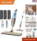 Mops for Floor Cleaning, Spray Mop with Refillable Bottle and 3 Washable Micr...