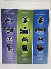 Video Game Ad Vintage 2002 Intec Gaming Components 3 Small Print Ads