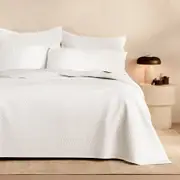 Sheridan Felwick Bed Cover in White Size: Queen Cotton