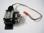 Scale Alloy Winch Black For 1/10 Rc Crawler CC01 SCX10 D90 RC4WD