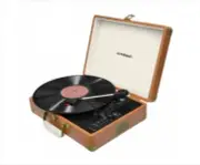 Aria Retro Turntable with Bluetooth & USB Disk Record