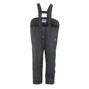 RefrigiWear Men's Iron-Tuff Insulated Low Bib Overalls -50F Cold Protection