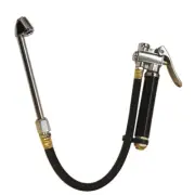 Deluxe Auto Chuck Tire Inflator 120PSI Pressure Gauge