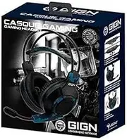 GIGN - Gaming Headset 50 MMS with Microphone - Gamer Accessory for PS5 - Xbox Serie X - PS4 - Xbox One - PC Nintendo Switch (only with Fortnite) (PS5)