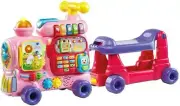 VTech Push & Ride Alphabet Train - Ride-on Train for Kids - Pink