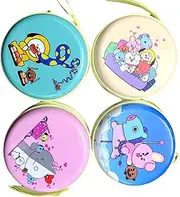 [Paaroots] Coin Bags Clutches Earphone Case Jwellery Organizer for Girls Kanjak Return Gifts Birthday Party Favors for Kids. (Peppa Pig Theme Hard Tops, 2 Pcs), Sequin, 2 Pcs, Fashion Waist Packs
