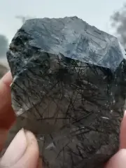 188.8gmExtremely Rare Full Of Rutile Inclusion Quartz Crystal From Zagi Pakistan