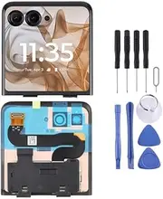 Mobile Phone Touch LCD Screen for Motorola Razr 50 Secondary LCD Screen with Digitizer Full Assembly Replacement Part
