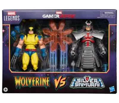 PRESALEHasbro Marvel Legends Wolverine vs Silver Samurai 6" Action Figure