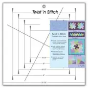 Twist N Stitch Ruler June Tailor