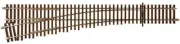 Atlas O Scale Code 148 Solid Nickel Silver 2-Rail Track - #5 Left Hand Turnout