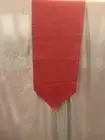 Red With White Polka Dots Table Runner Handmade 52"