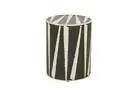Zig Zag Stool / End Side Table Handmade Bone Inlay Stool Home/Office Furniture