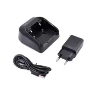 TYT Desktop Charger Base AC US/EU Plug USB Adapter for TH UV98 Plus HAM Radio