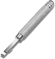 [Lyvixora] Watch Back Cover Opener - Watch Case Remover Tool, Watch Repair Kit, Pry Bar Aluminum Handle Battery Remover, Spring Bar Tool Watch Strap Link Pin Pusher