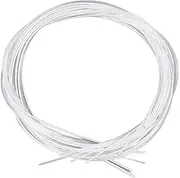 Nylon Classical Guitar String Acoustic Guitar String for Vintage Style Silver Color 6 Pieces (Silver Color)