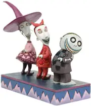 Disney Traditions Up To No Good Lock Shock Barrel Nightmare Before Christmas Figurine