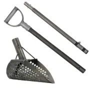 Dune Scoops Loch Ness Mini 9 x 6" Titanium Metal Detector Sand Scoop w/ Handle