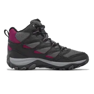 【MERRELL】越野鞋 West Rim Sport Mid GTX 女鞋 黑 登山鞋 防水 戶外 郊山 中筒(ML037310)