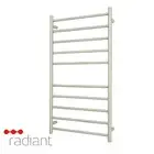 Radiant RTR02 Heated Towel Rail-600x1100mm-Brushed Satin-Bottom Right Wiring