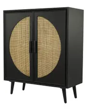 Peyton Lane Bohemian Wood Cabinet