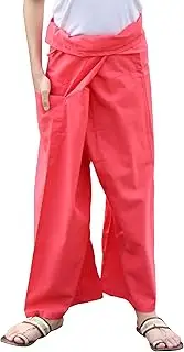 [RaanPahMuang] Thai Fisherman Boys Girls Loose Yoga Pirate Harem Unisex Wrap Pants