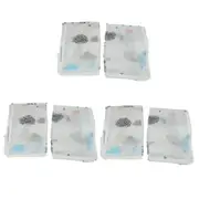6pcs Foldable Storage Bag Clothes Blanket Quilt Closet Sweater Organizer Box Home Storage Bags Supp