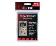 (100) Ultra Pro Mini Tobacco Size Trading Card Sleeves Fits Allen & Ginter T-206