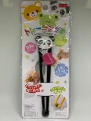 Cute Japanese Training Chopsticks for Children Panda Bear HASHI TARA TREINAMENTO