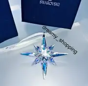 NIB Swarovski Christmas Aurora Borealis Large 4” Star Crystal Ornament #5403200