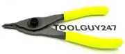 SNAP ON TOOLS USA HI-VIZ .047 Straight Tip Snap Ring Pliers SRPC4700 HV NEW +