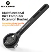 ROCKBROS Bicycle Speedometer Holder Bike Computer Head Light Mount fit Gopro