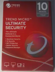 2020 TREND MICRO Ultimate Web Security Protection - 10 DEVICE 1 YR WEB SECURITY