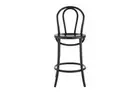 Matt Blatt Bentwood Bar Stool (Black Birch/Board Seat), Black‖Black, Benches,