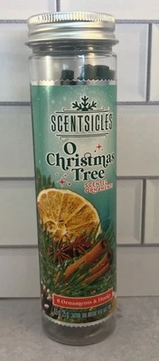 SCENTSICLES SCENTED ORNAMENTS, 6CT BOTTLE, O CHRISTMAS TREE