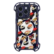 iPhone 16 Pro Ultra Bounce Case MagSafe Compatible Sushi Pug