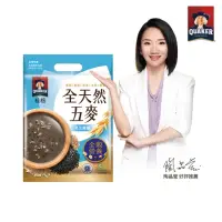 在飛比找momo購物網優惠-【QUAKER桂格】全天然五麥黑芝麻糊(30gx10包/袋)