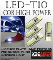 2 pairs T10 168 194 2825 W5W COB LED Wedge White Auto Parking Light Bulbs T645 (for: Chrysler)