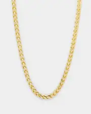 [House Of Auric] House Of Auric 3.7mm Franco Chain 18k Gold Vermeil - Size 18 18 18K Gold Vermei
