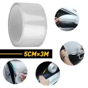 Car Door Nano Tape Anti-Scratch Sticker Strip Sill Protector Scuff Cover (for: Renault)