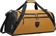 Vaveren Gym Bag Travel Duffle Bag Lightweight with Shoe Compartment Handbag Overnight Weekender Bag for Swimming Workout Travel Trips
