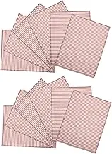 Pc Striped Linen Cotton Napkins Holiday Dinner Napkins Reusable Table Bulk Dinner for Home Party Restaurant