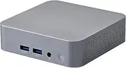 KINGDEL Mini Desktop Computer, Micro Gaming PC with Intel i7-1185G7 CPU, 32GB DDR4 RAM, 1TB NVMe SSD, Wi-Fi6E+BT5.2, 1xLAN 2xHD2.0 4K/60Hz 2xType-C, Full Metal Case, W-11 pro