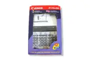 Canon P170-DH 2-Color 12-Digit Desktop Printing Calculator Calendar Clock Func