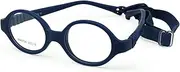 [EnzoDate] Baby Glasses Size 37/15 No Screw Safe Bendable with Strap Flexible