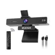 NexiGo Zoom Certified, N950P (Gen 2) 4K Zoomable Webcam, RF Remote, Sony_Star...