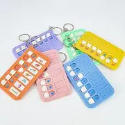 Sticker Chart for Kids – Small Daily Routine and Chore Chart Schedule with Keychain, Portable Pocket Behavior Tracker for Boys & Girls, Random Style, Fits in Backpacks, School Bags, Great for Motivati