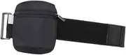 Perfeclan Wrist Pouch Wrist Wallet Lightweight Comfortable Sports Wristband Zipper Closure for Hiking Fitness Cycling Trekking Walking