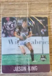 NRL 2011 Samboy Swapz Tazo ~ Jason King ~ Manly Warringah Sea Eagles ~ B42/64