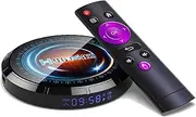 Android 12.0 TV Boxes, H96 MAX Smart Android TV Box with Allwinner H618 Quad Core ARM Cortex A53 CPU, Support 6K Video HDR 10+/2.4Ghz 5Ghz WiFi 6/100M Enternet/Bluetooth 5.0,2gb+16gb